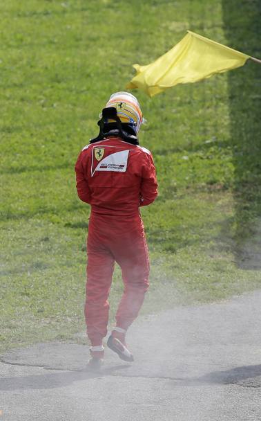 Un grande campione se ne va dalla Ferrari, avendo dato più di quanto ha ricevuto. Si gira pagina. I rimpianti resteranno. Reuters